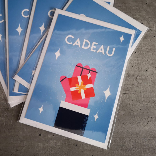 Carte Cadeau - Plaisir d'offrir - Modèle 1